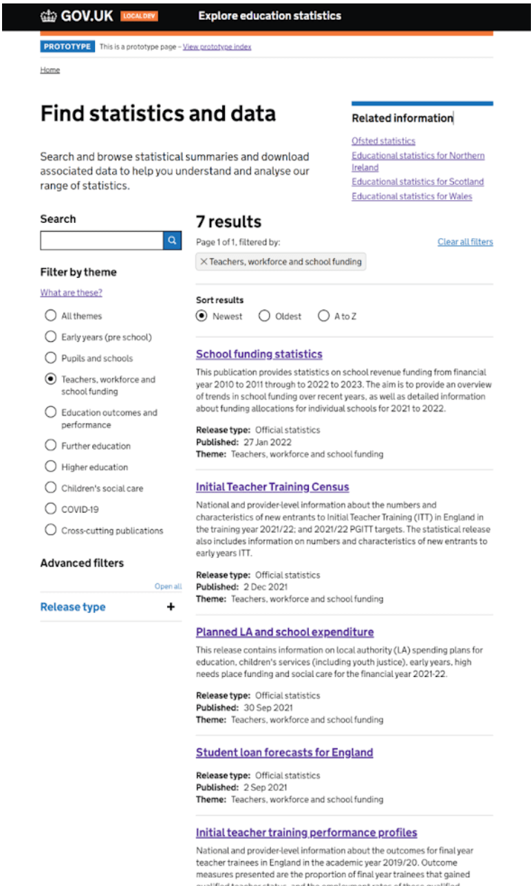 Screenshot showing prototype iteration 2