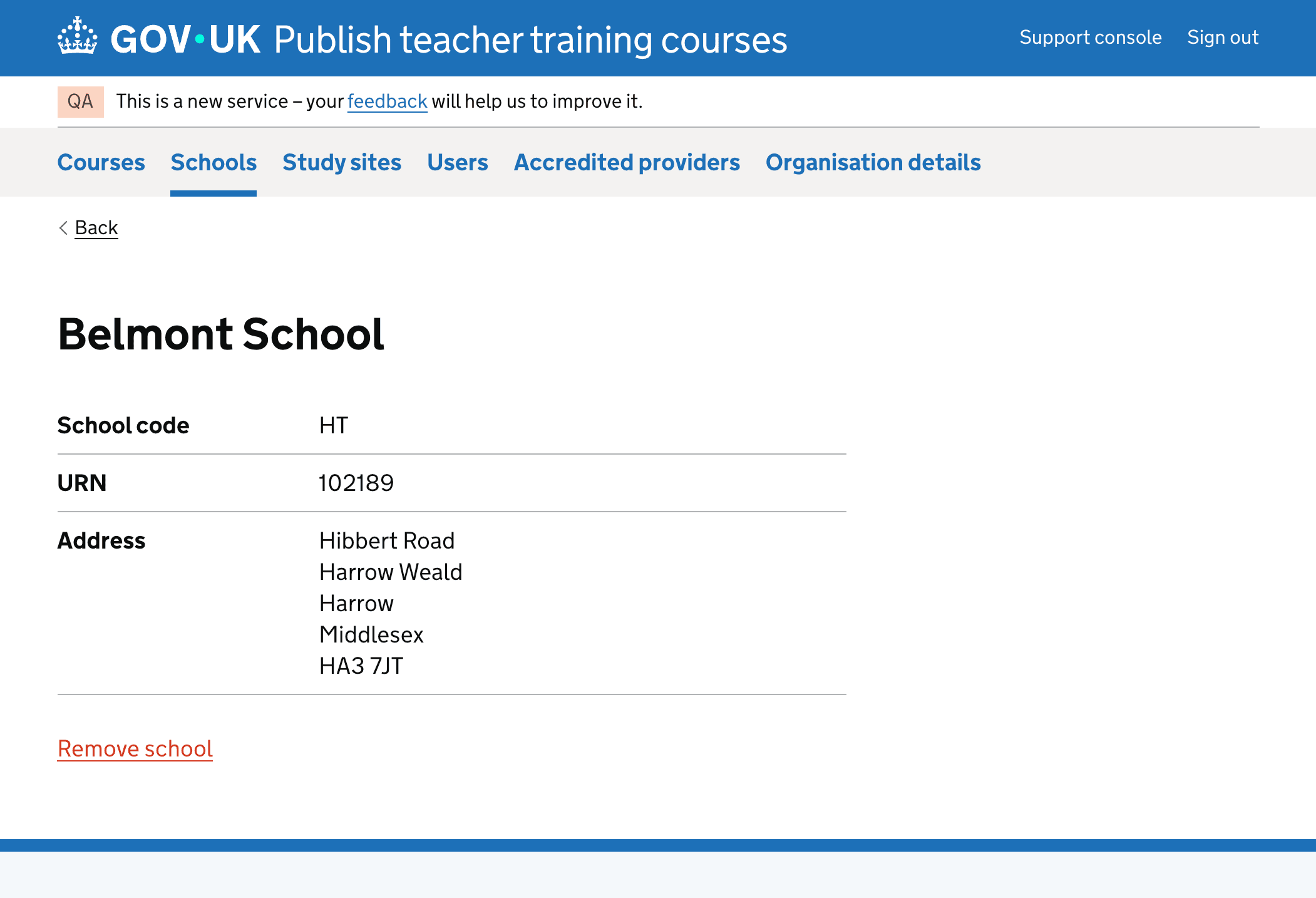 Managing schools before any changes